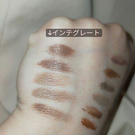 リシェ カラーリング アイブロウマスカラ/Visée/眉マスカラを使ったクチコミ(6枚目)