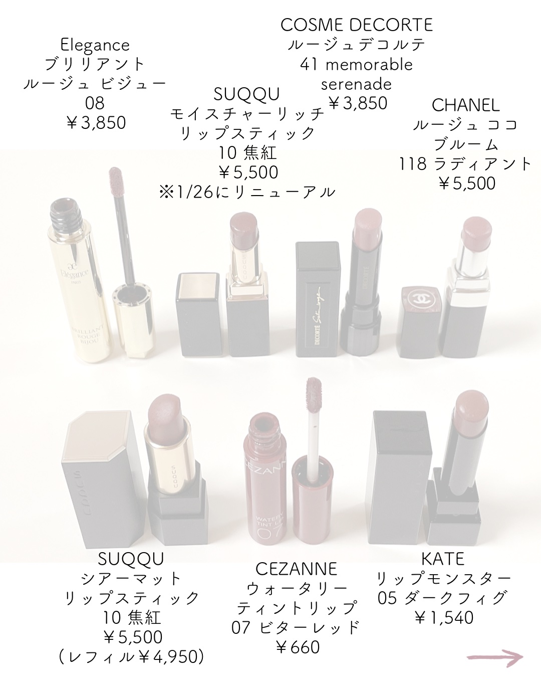 モイスチャー リッチ リップスティック/SUQQU/口紅を使ったクチコミ（3枚目）