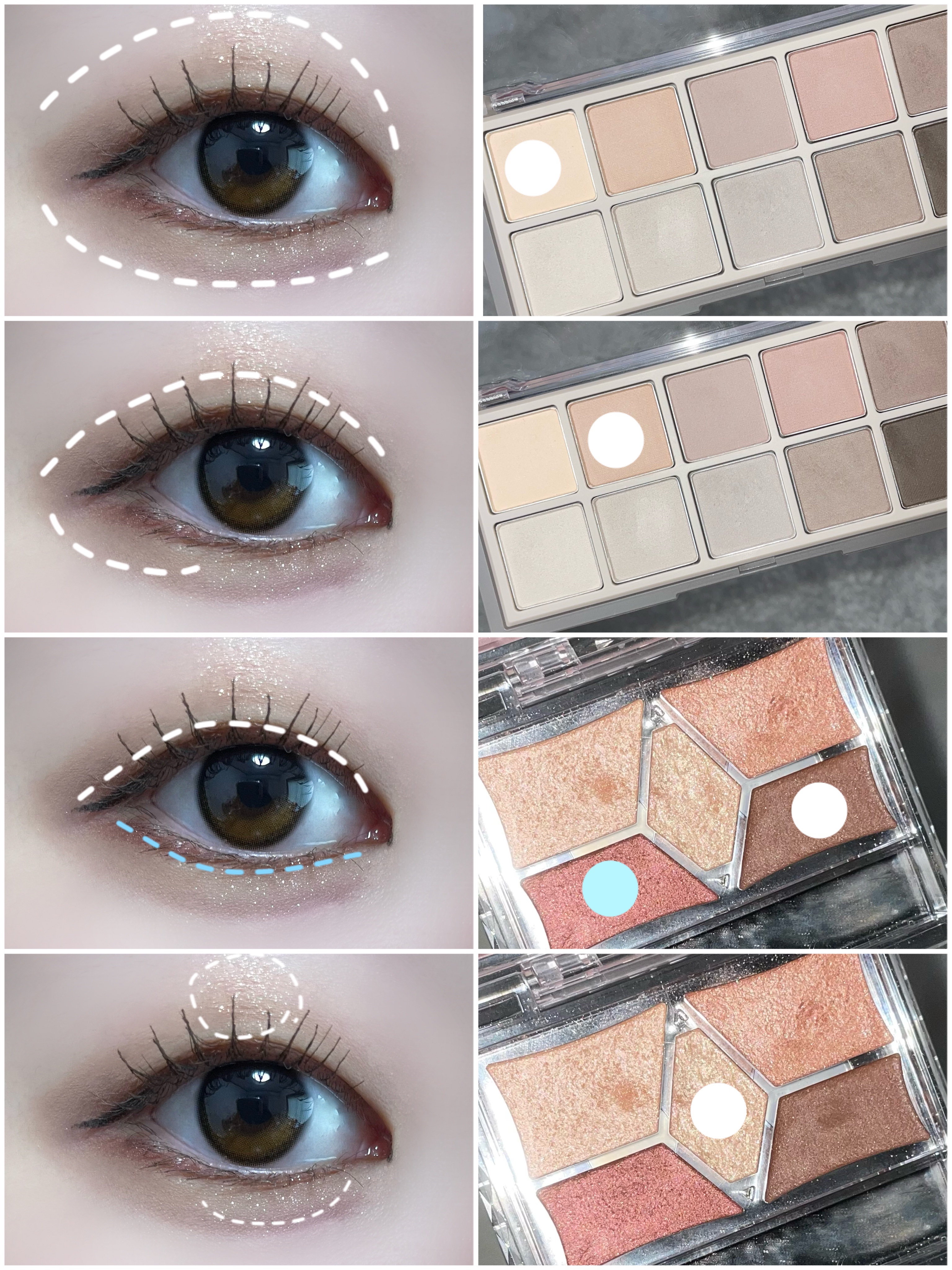 パーフェクトスタイリストアイズ/キャンメイク/アイシャドウパレットを使ったクチコミ（3枚目）