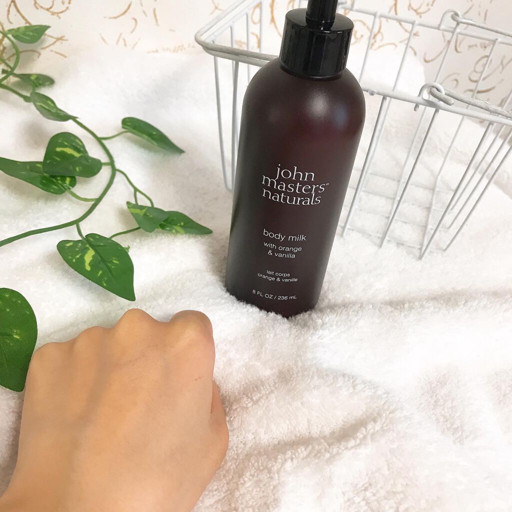 O&Vボディミルク/john masters organics/ボディミルクを使ったクチコミ(4枚目)
