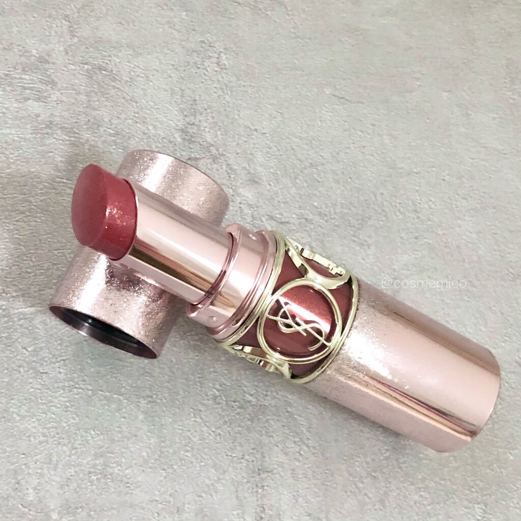 ルージュ ヴォリュプテ シャイン コレクター/YVES SAINT LAURENT BEAUTE/口紅を使ったクチコミ(2枚目)