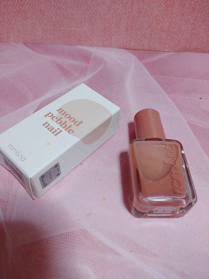 ムードペブルネイル/rom&nd/マニキュアを使ったクチコミ(1枚目)