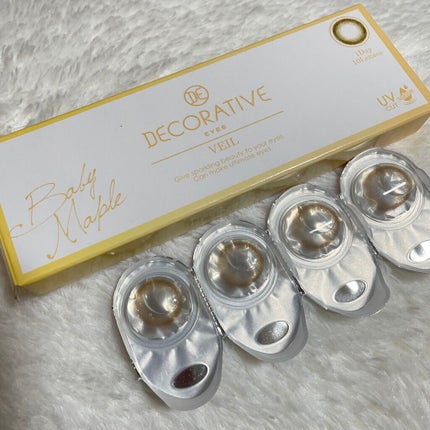 デコラティブアイズ ヴェール/Decorative Eyes/カラーコンタクトレンズを使ったクチコミ(6枚目)