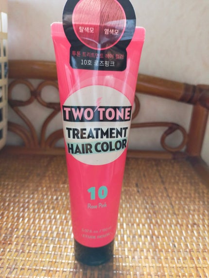 2トーン トリートメントヘアカラー/ETUDE/ヘアカラーを使ったクチコミ(1枚目)