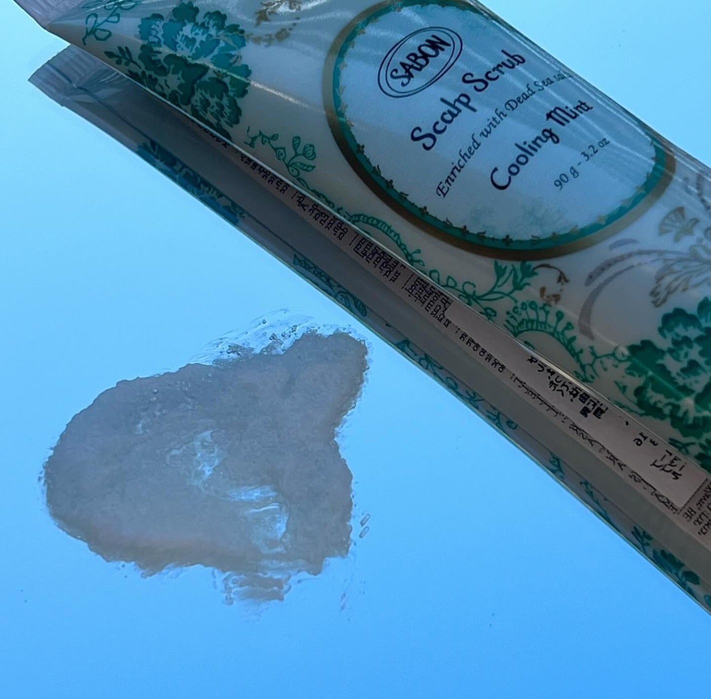 ヘッドスクラブ リフレッシング(ミント)/SABON/ヘッドスクラブを使ったクチコミ(2枚目)