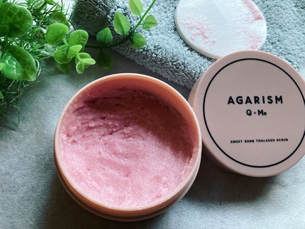 Q+Me スウィート ボム タラソ スクラブ/AGARISM/バスト・ヒップケアを使ったクチコミ(2枚目)