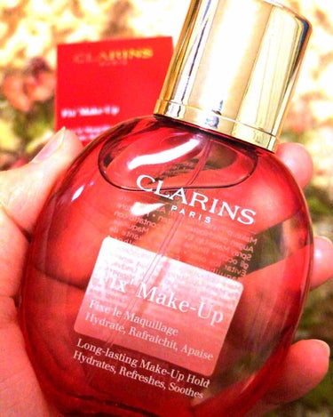 フィックス メイクアップ/CLARINS/ミスト状化粧水を使ったクチコミ（1枚目）