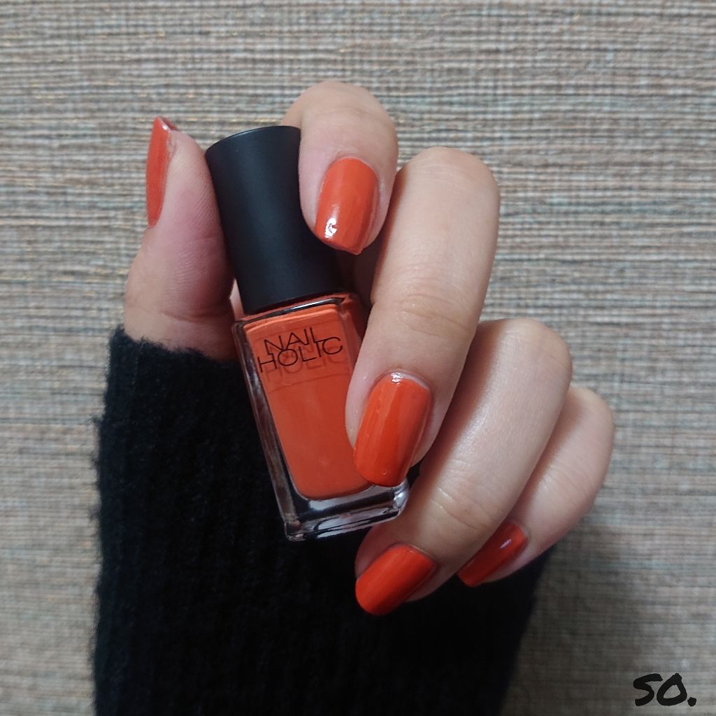 ネイルホリック Ethnic color OR207/ネイルホリック/マニキュアを使ったクチコミ（2枚目）