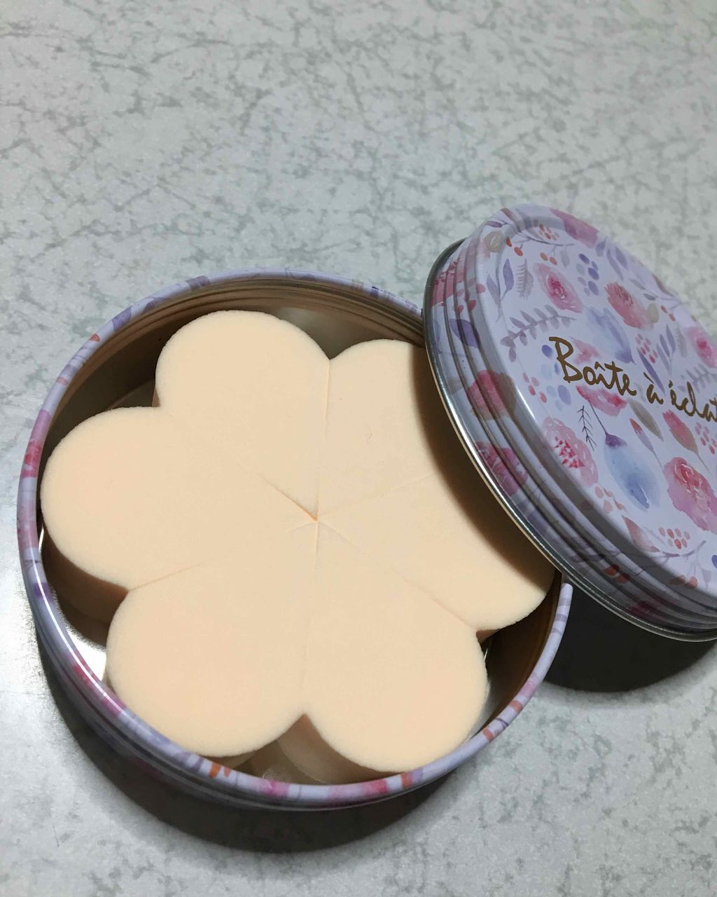 ボワット・ア・エクラ ノンラテックス メイクアップスポンジ/SHOBIDO/パフ・スポンジを使ったクチコミ(2枚目)