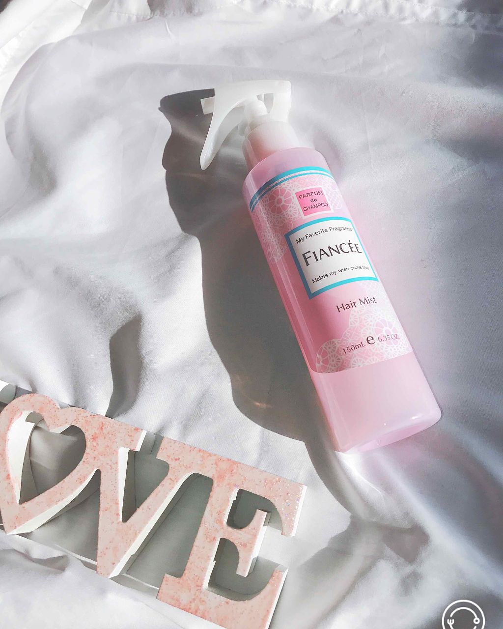 フレグランスヘアミスト ピュアシャンプーの香り/フィアンセ/ヘアミストを使ったクチコミ（1枚目）