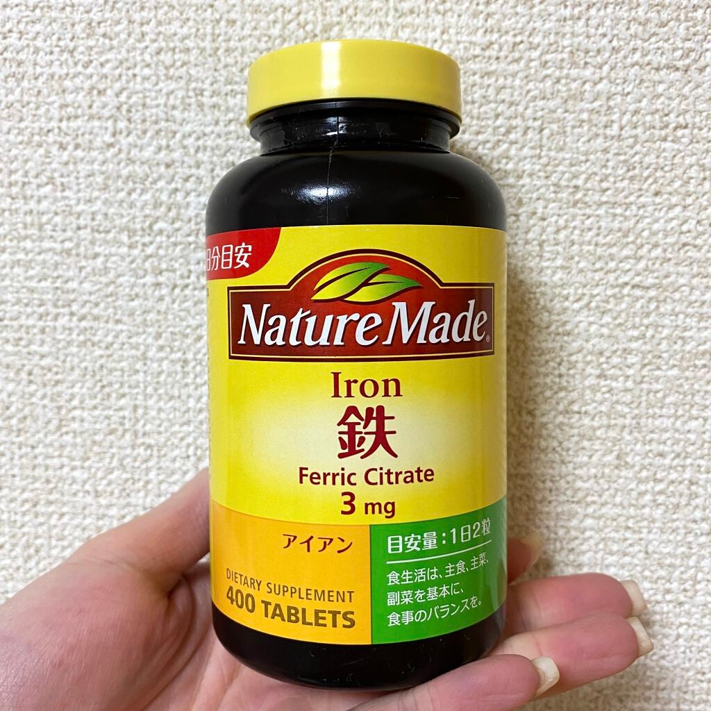 鉄(アイアン)/ネイチャーメイド/健康サプリメントを使ったクチコミ(1枚目)
