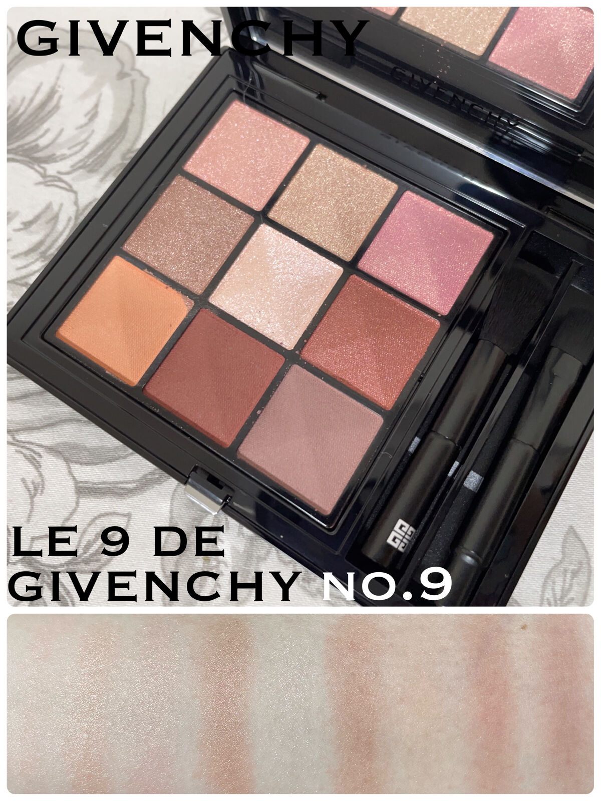 ル・ヌフ・ジバンシイ/GIVENCHY/アイシャドウパレットを使ったクチコミ（2枚目）