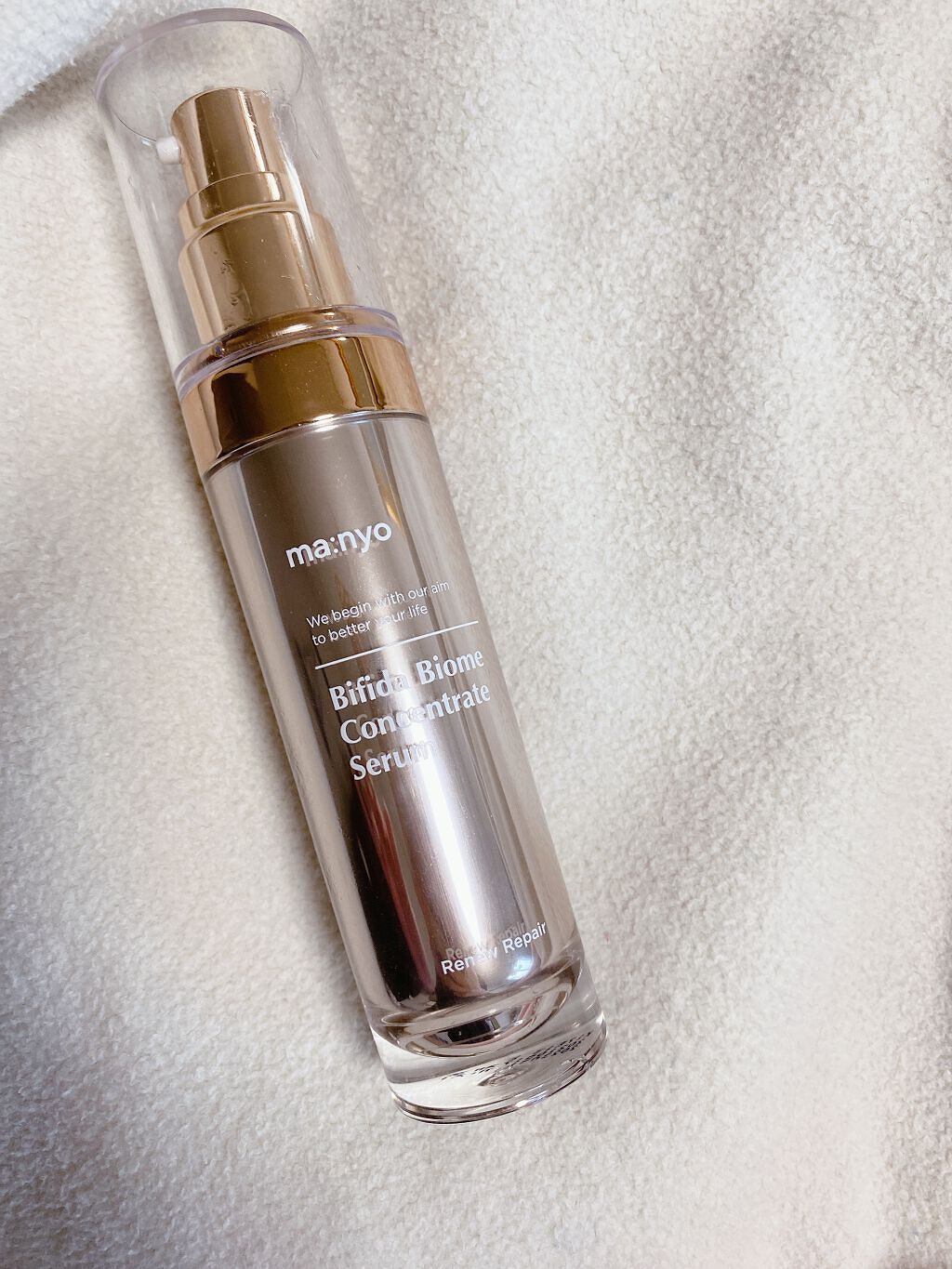 ビフィダバイオーム コンセントレート セラム/manyo/美容液を使ったクチコミ（1枚目）