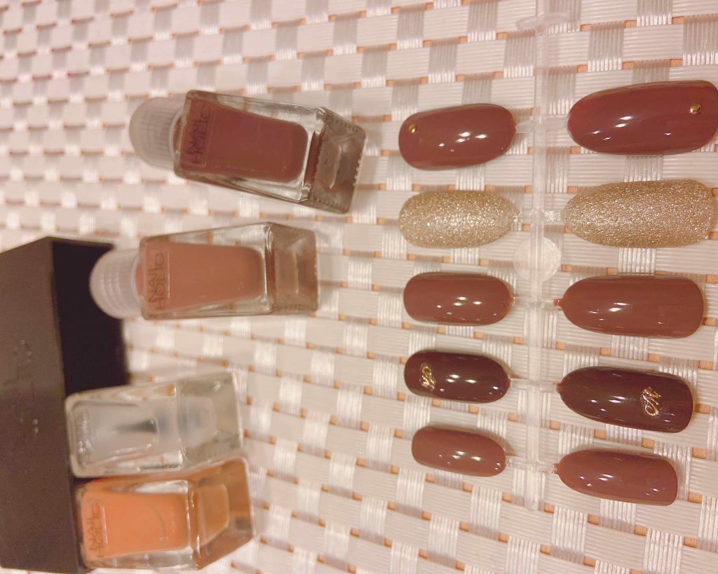 ネイルホリック リミテッドコレクション 04 CHOCOLATE COLORS/ネイルホリック/マニキュアを使ったクチコミ（3枚目）