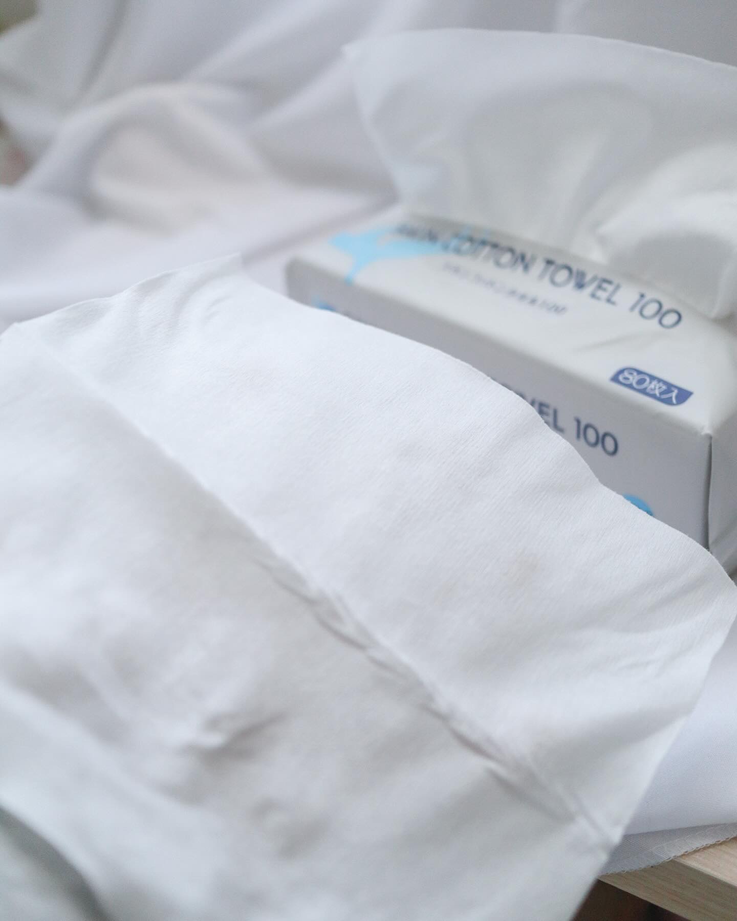 スキンコットンタオル/ITO/クレンジングタオルを使ったクチコミ（2枚目）