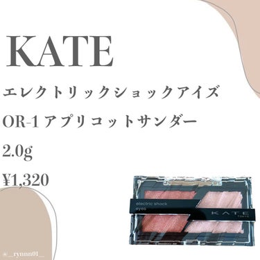 エレクトリックショックアイズ /KATE/アイシャドウパレットを使ったクチコミ（2枚目）