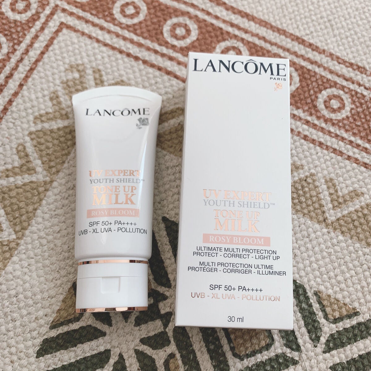 UV エクスペール トーン アップ ローズ/LANCOME/日焼け止め・UVケアを使ったクチコミ(2枚目)