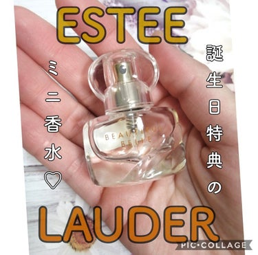 ビューティフル ベル オーデ パフューム スプレィ/ESTEE LAUDER/香水(レディース)を使ったクチコミ（1枚目）