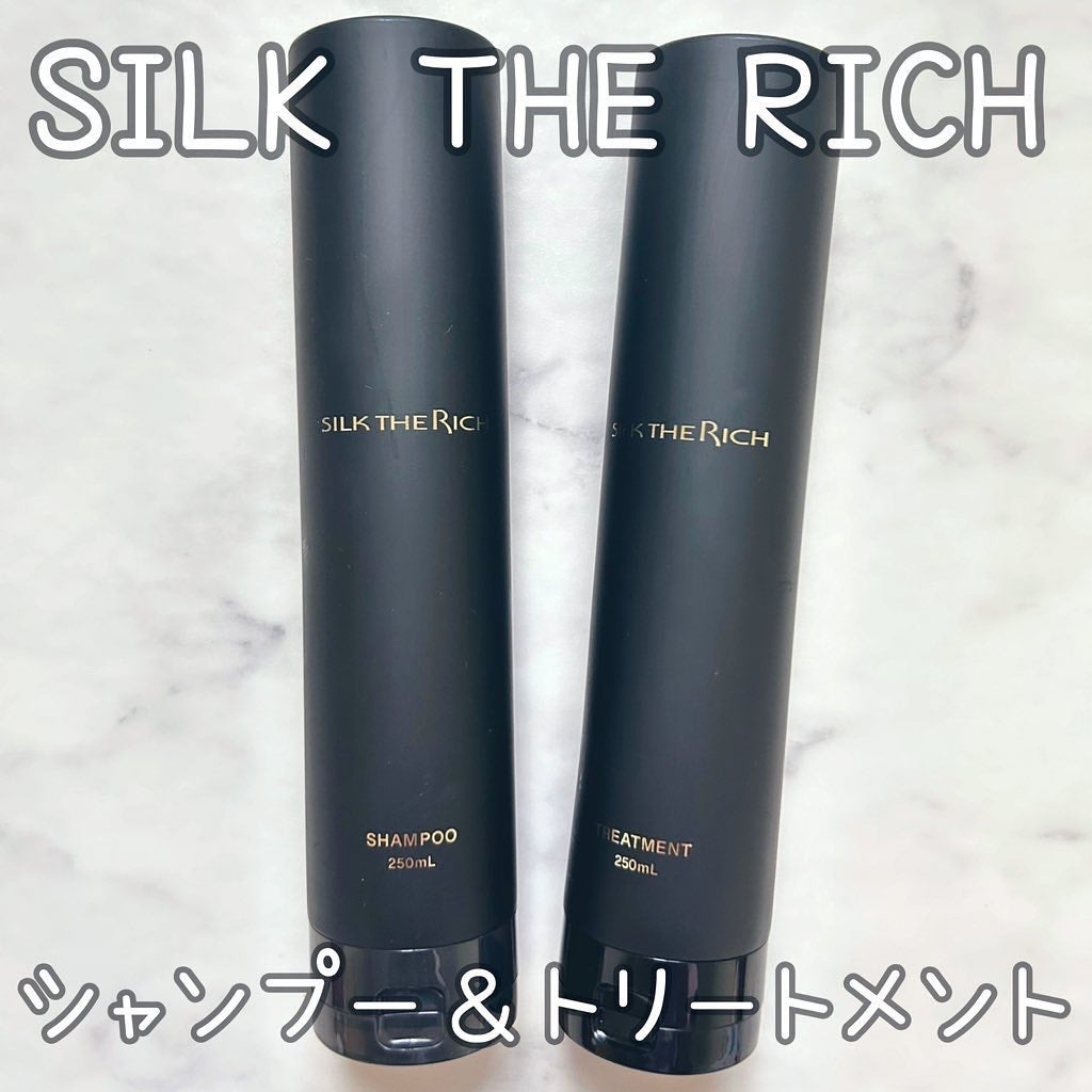 SILK THE RICH スカルプ&リペア シャンプー・トリートメント/SILK THE RICH/市販シャンプーを使ったクチコミ(1枚目)