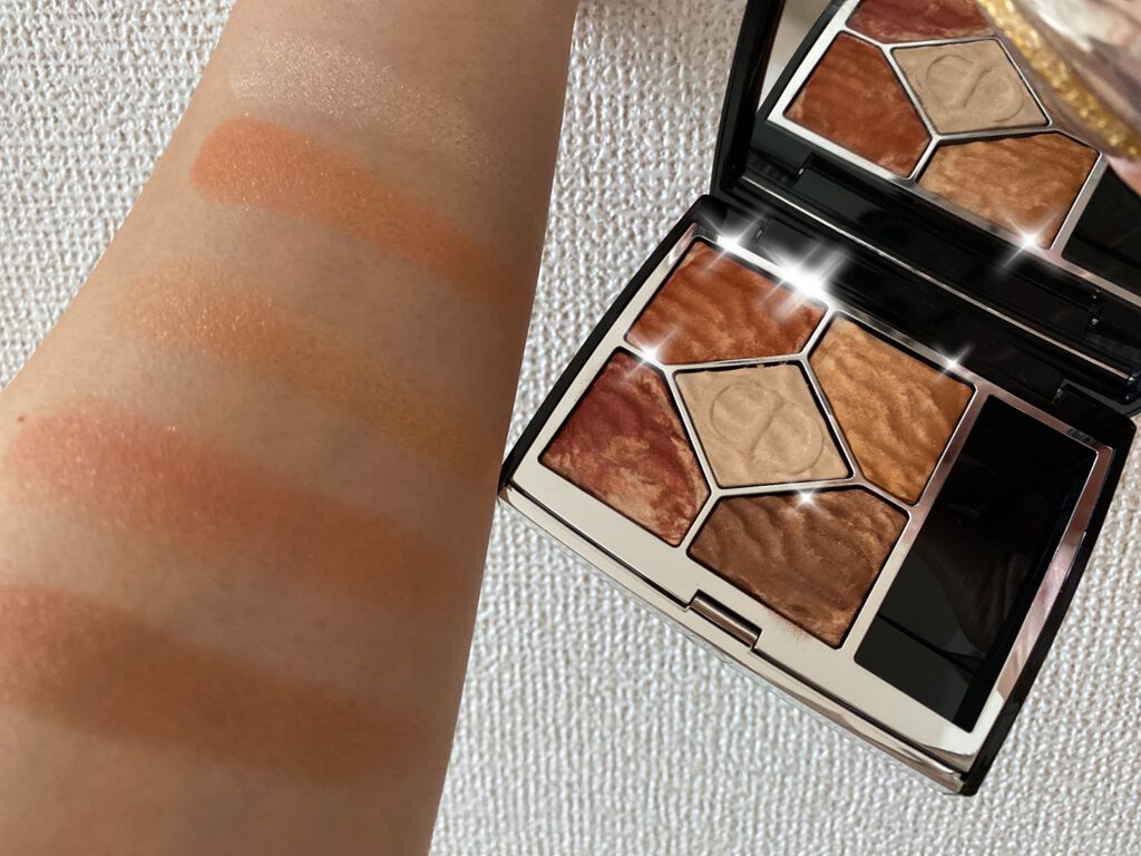 サンク クルール クチュール ＜サマー デューン＞/Dior/アイシャドウパレットを使ったクチコミ（3枚目）