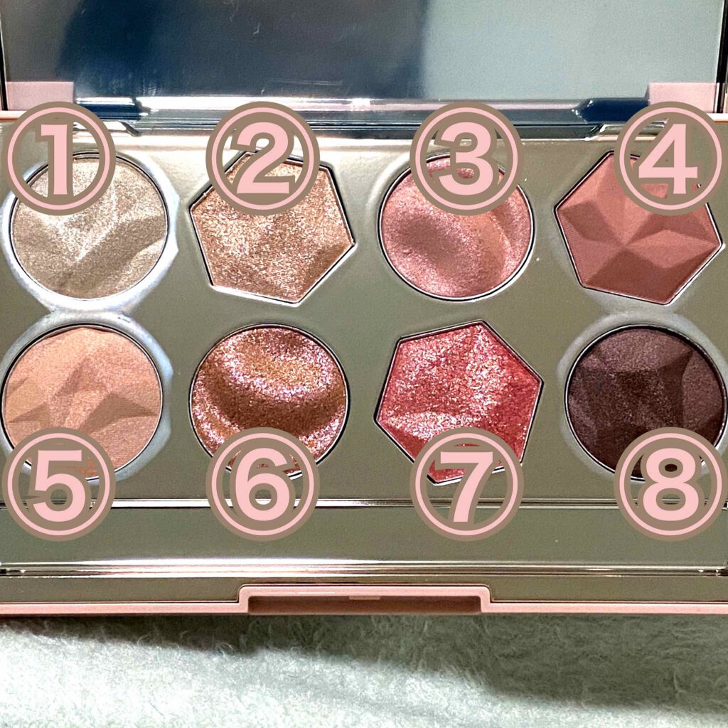 プリズム エアー アイ パレット/CLIO/アイシャドウパレットを使ったクチコミ(2枚目)