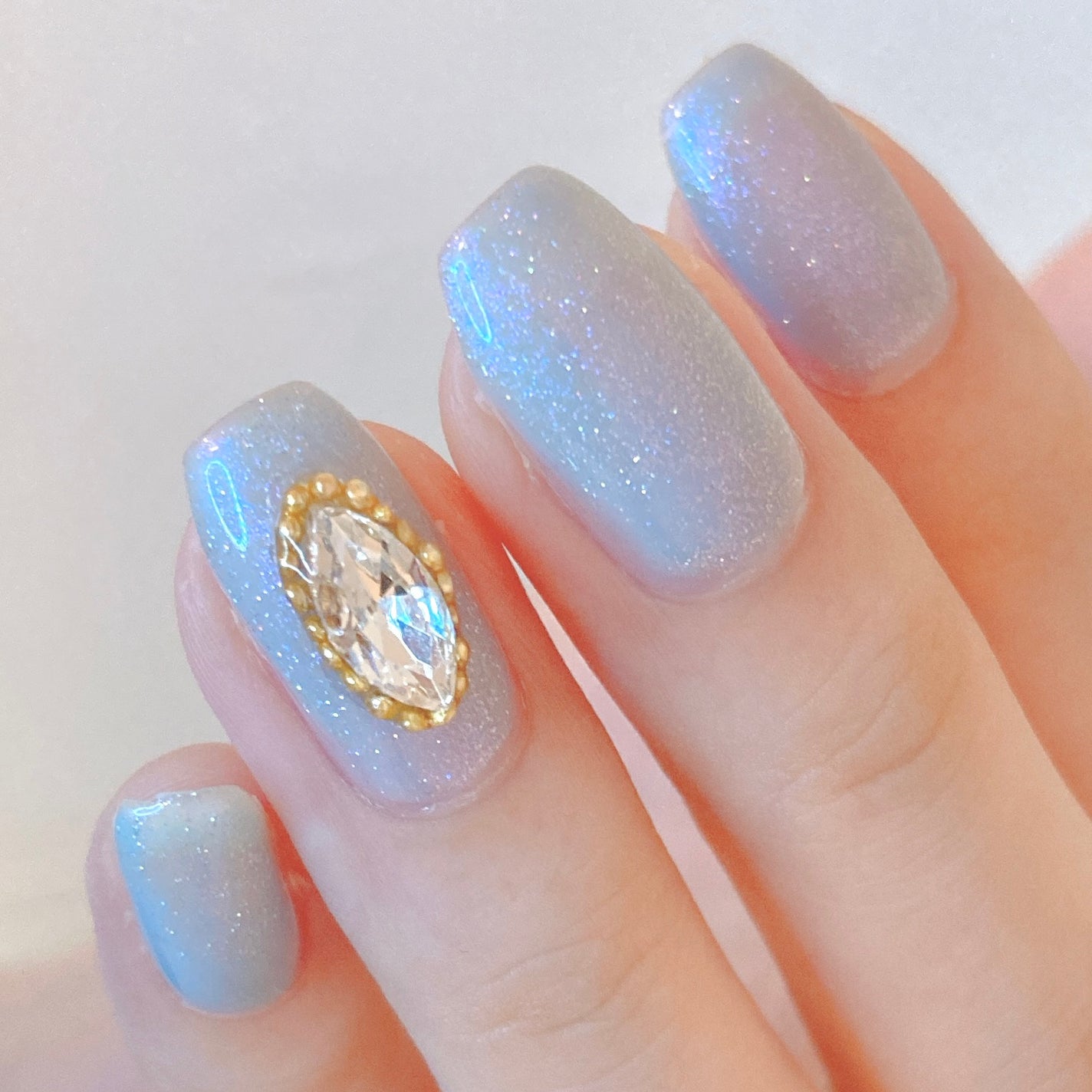 ジェルネイル(ライト対応)/セリア/ジェルネイルを使ったクチコミ(2枚目)