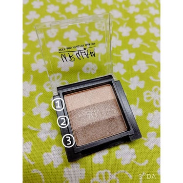 UR GLAM　GRADATION EYESHADOW/U R GLAM/アイシャドウパレットを使ったクチコミ（2枚目）