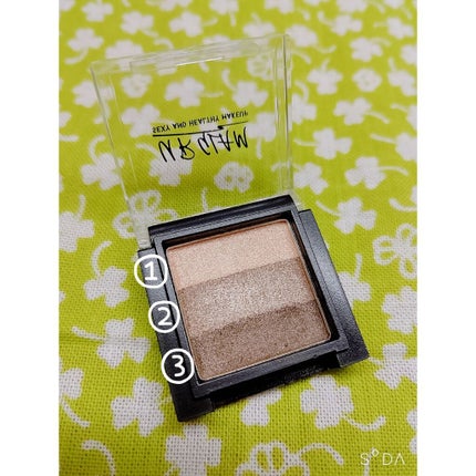 UR GLAM GRADATION EYESHADOW/U R GLAM/アイシャドウパレットを使ったクチコミ(2枚目)