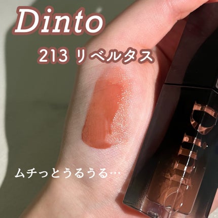 ブラーグロイリップティント/Dinto/リップティントを使ったクチコミ(1枚目)