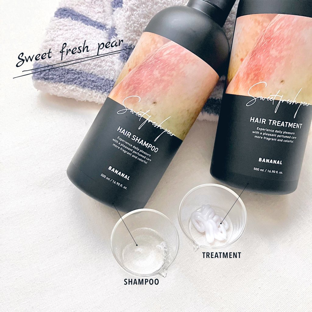 パフュームドヘアトリートメント/BANANAL/洗い流すヘアトリートメントを使ったクチコミ（2枚目）