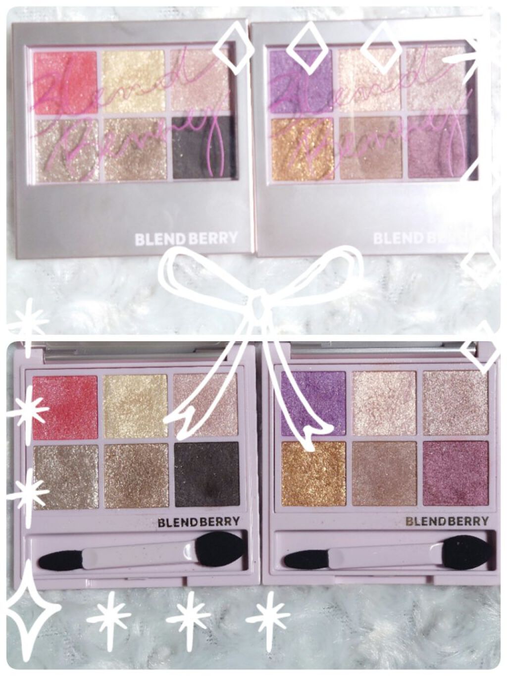 オーラクリエイション/BLEND BERRY/アイシャドウパレットを使ったクチコミ（1枚目）