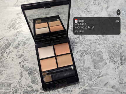 トーンパーフェクティング パレット/DECORTÉ/パレットコンシーラーを使ったクチコミ(1枚目)