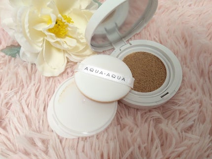 オーガニッククッションコンパクト/アクア・アクア/クッションファンデーションを使ったクチコミ(2枚目)
