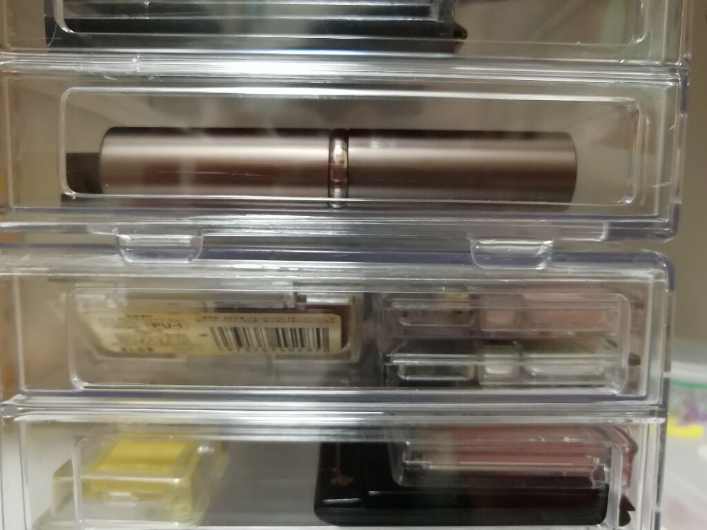3段式クリアーケース/DAISO/その他化粧小物を使ったクチコミ（3枚目）