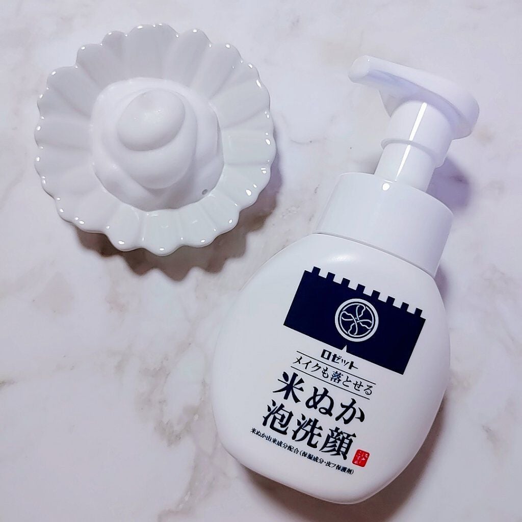 江戸こすめ メイクも落とせる米ぬか泡洗顔/ロゼット/泡洗顔を使ったクチコミ(3枚目)