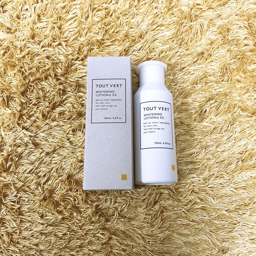 薬用ホワイトニングローションα EX/TOUT VERT/化粧水を使ったクチコミ（1枚目）