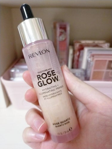 フォトレディ ローズ グロウ プライマー 001 ローズクォーツ/REVLON/化粧下地を使ったクチコミ（1枚目）