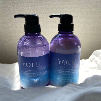 リラックスナイトリペア シャンプー/トリートメント/YOLU/市販シャンプーを使ったクチコミ(6枚目)
