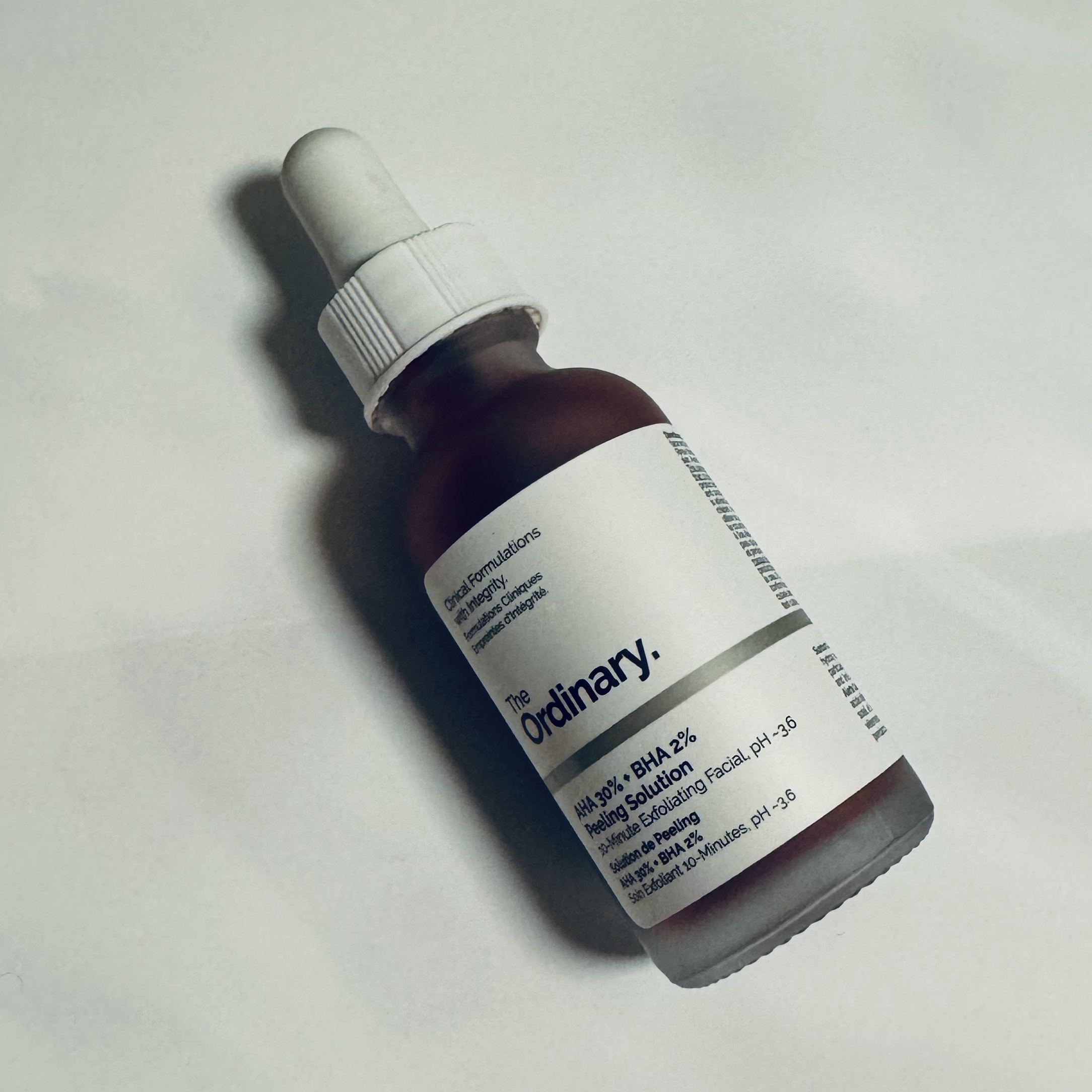 AHA 30% + BHA 2% Peeling Solution/The Ordinary/ピーリングを使ったクチコミ（1枚目）