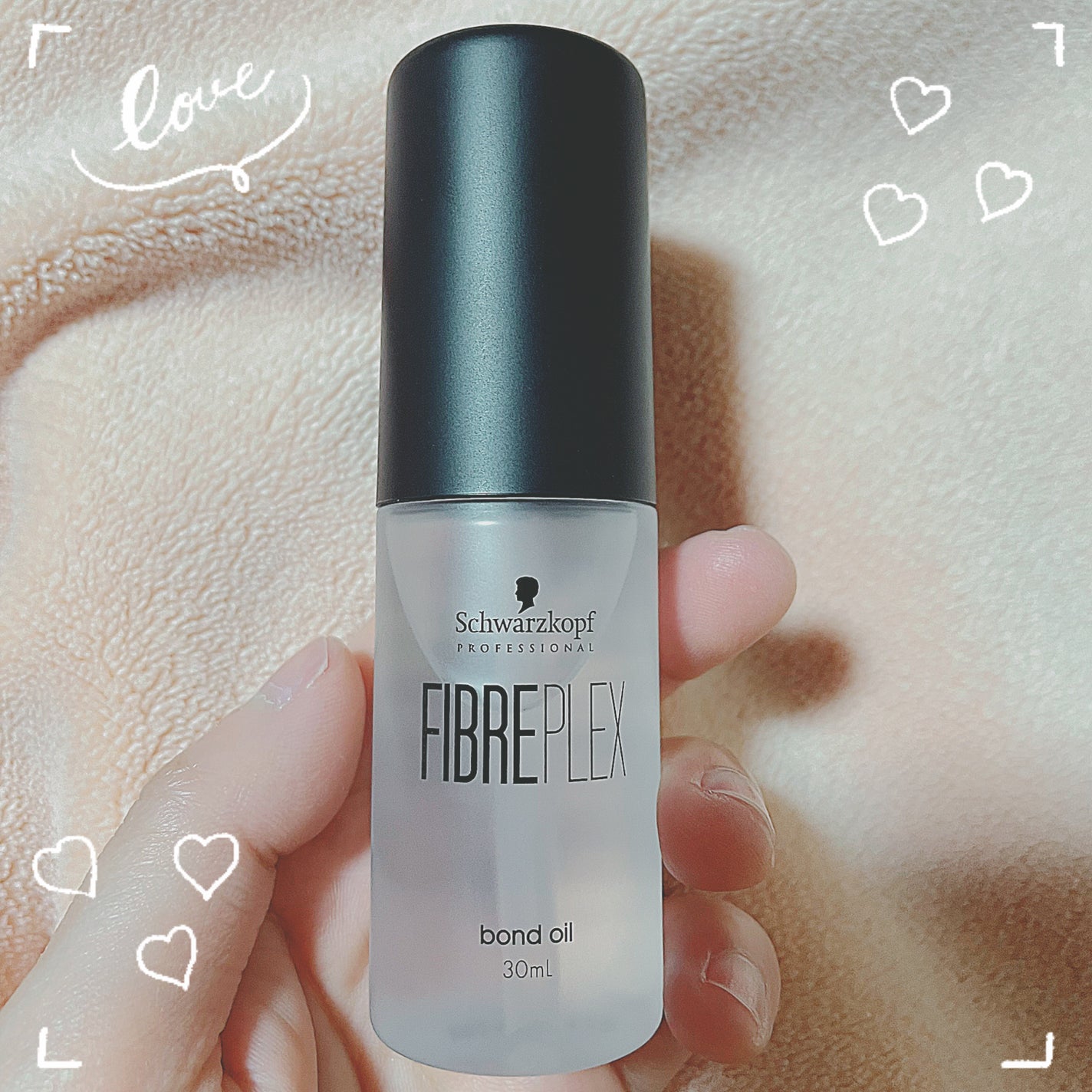 ファイバープレックス ボンドオイル/シュワルツコフ プロフェッショナル/ヘアオイルを使ったクチコミ(1枚目)