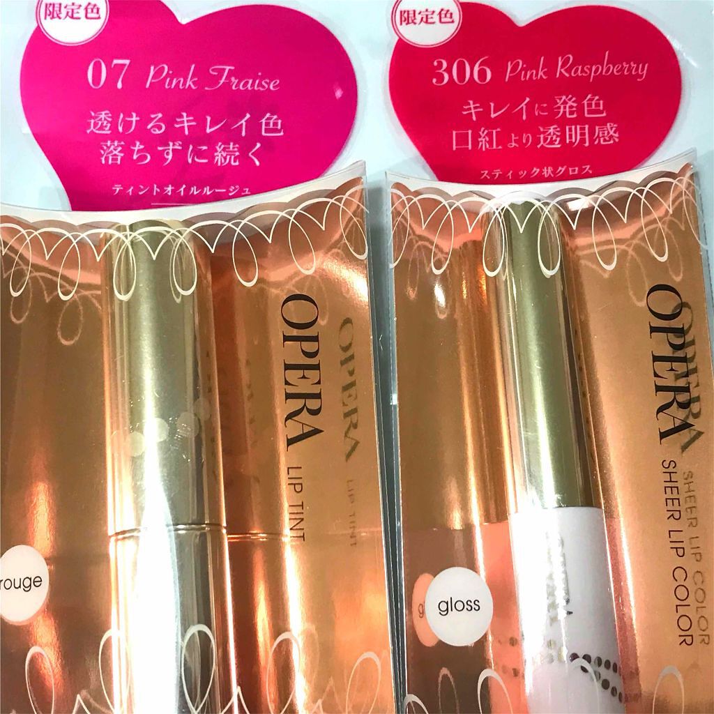 オペラ シアーリップカラー RN/OPERA/リップグロスを使ったクチコミ(1枚目)