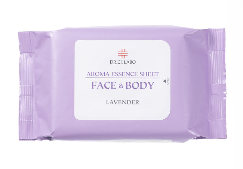 アロマエッセンスシートフェイス&ボディ ラベンダー