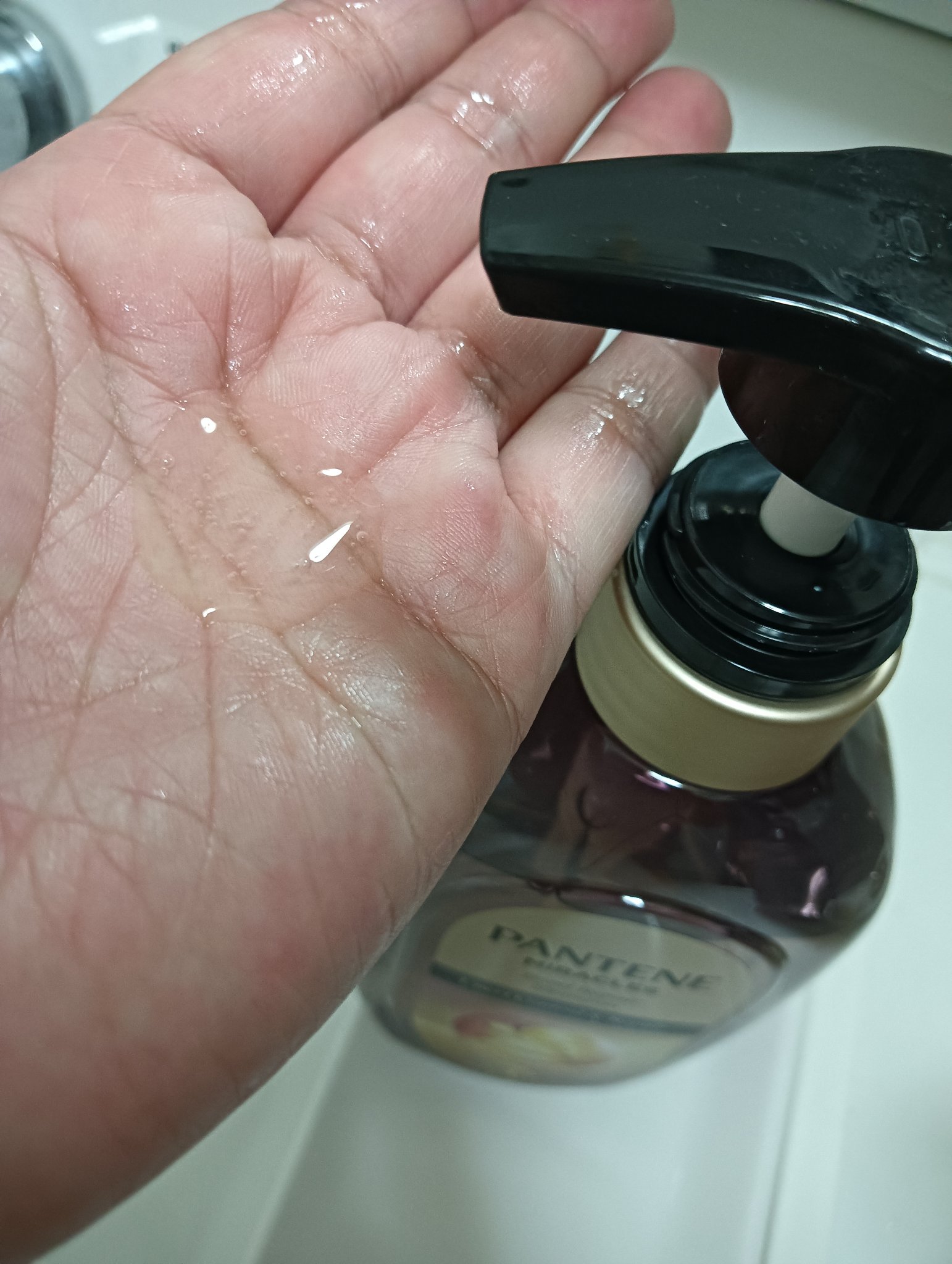 ミラクルズ うねりコントロール&リペア ボンドリペア シャンプー/トリートメント/パンテーン/市販シャンプーを使ったクチコミ（3枚目）