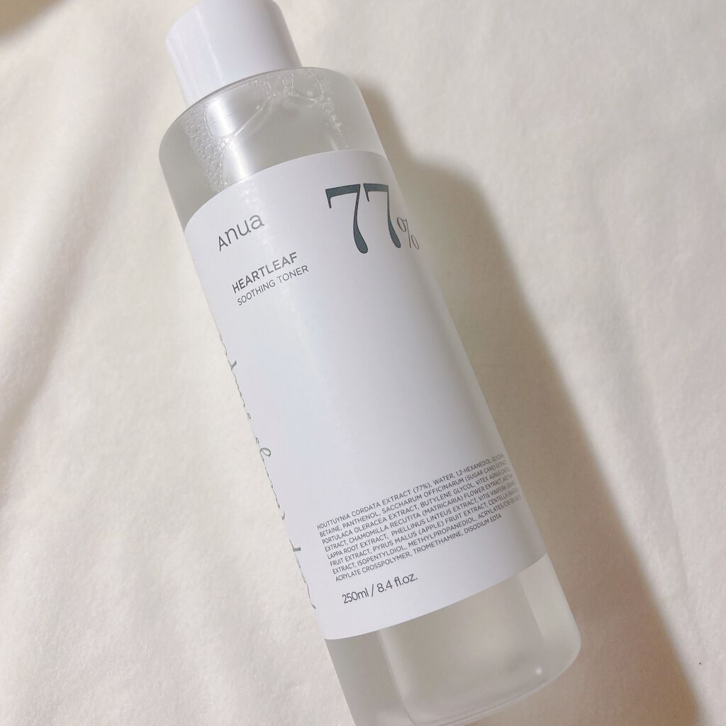 ドクダミ 77 スージングトナー/Anua/化粧水を使ったクチコミ（1枚目）