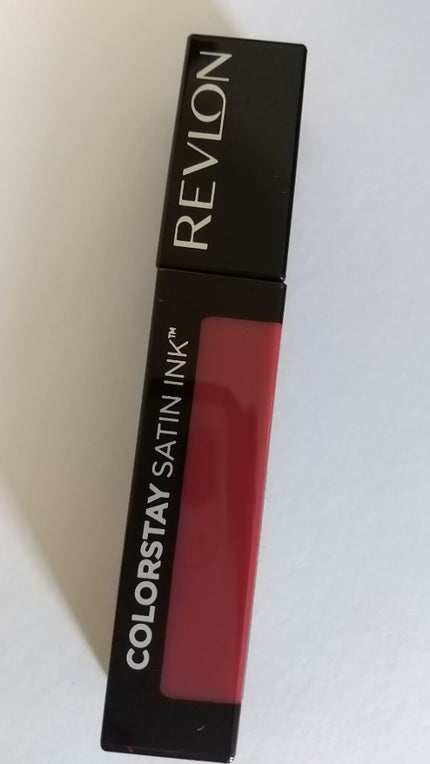 カラーステイ サテン インク 005 シルキー シエナ/REVLON/口紅を使ったクチコミ(1枚目)