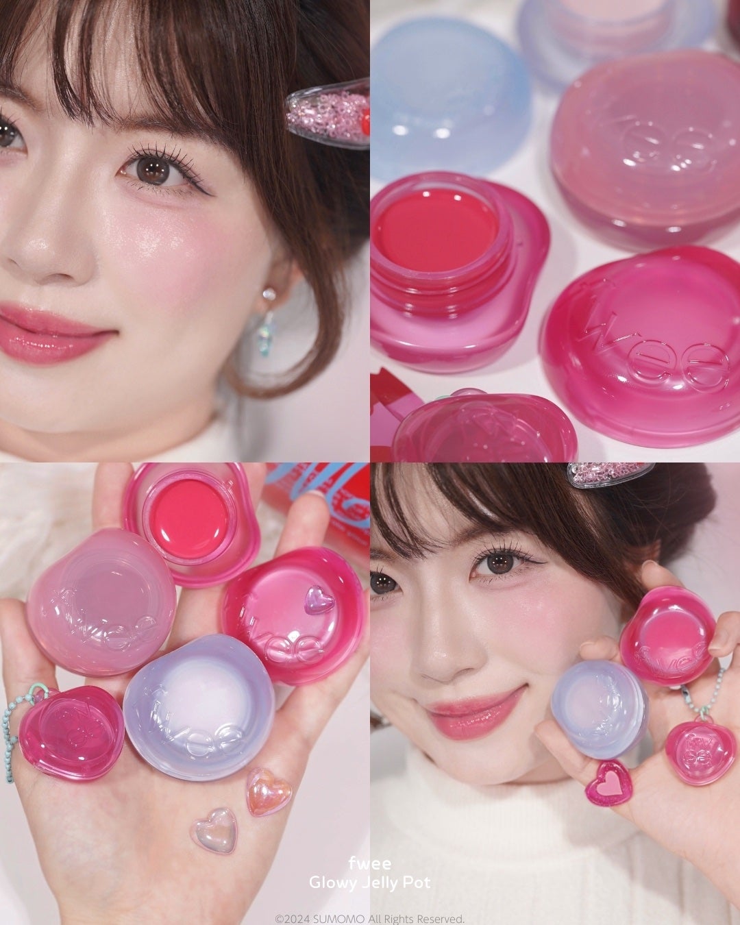 フィー リップアンドチーク グローイジェリーポット/fwee/リップグロスを使ったクチコミ(1枚目)