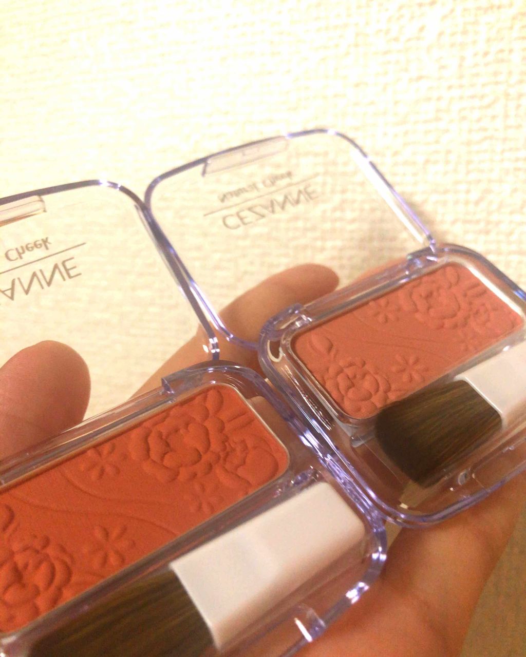 ナチュラル チークN/CEZANNE/パウダーチークを使ったクチコミ（1枚目）