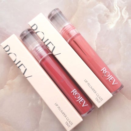 LIP PLUMPER GLAZE TINT/ROJEV/口紅を使ったクチコミ(6枚目)