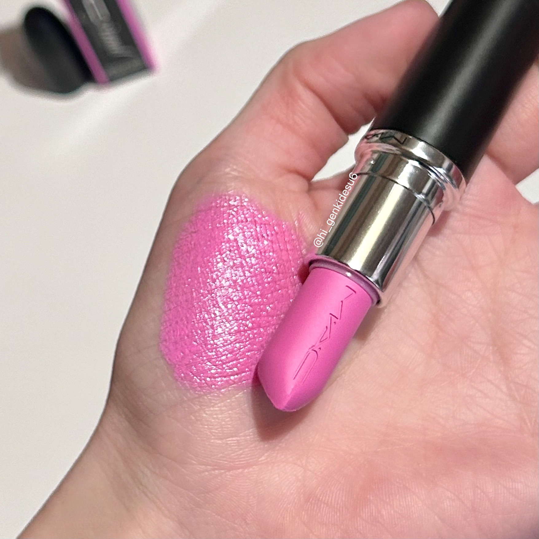 ケアリップチュアル C02 リリースチェリー  /nuse/口紅を使ったクチコミ（3枚目）