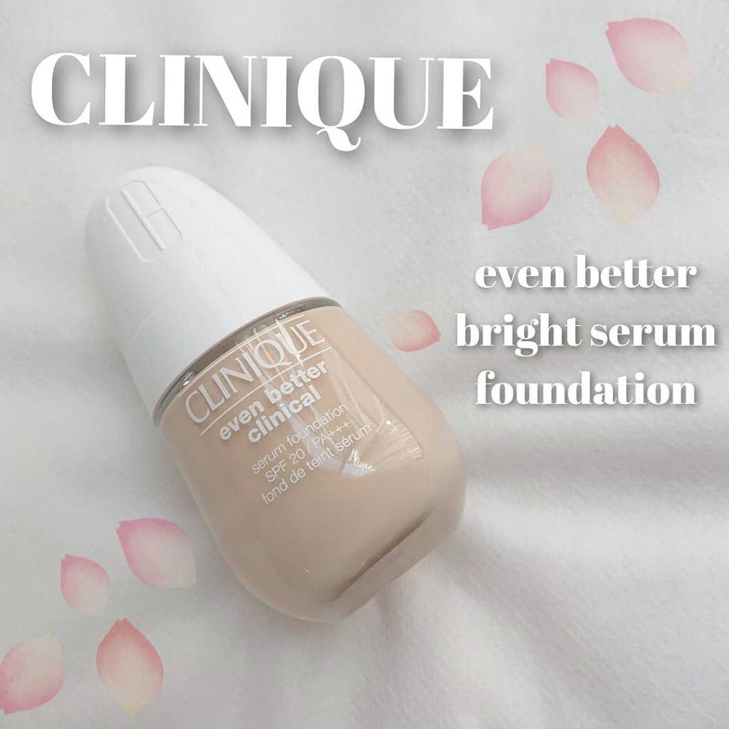 イーブン ベター ブライト セラム ファンデーション 20/CLINIQUE/リキッドファンデーションを使ったクチコミ(1枚目)